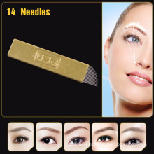 Copper PCD Eyebrow Permanent Makeup Needles